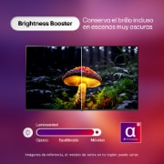 Contraste  Smart TV LG OLED evo AI C5 4K.